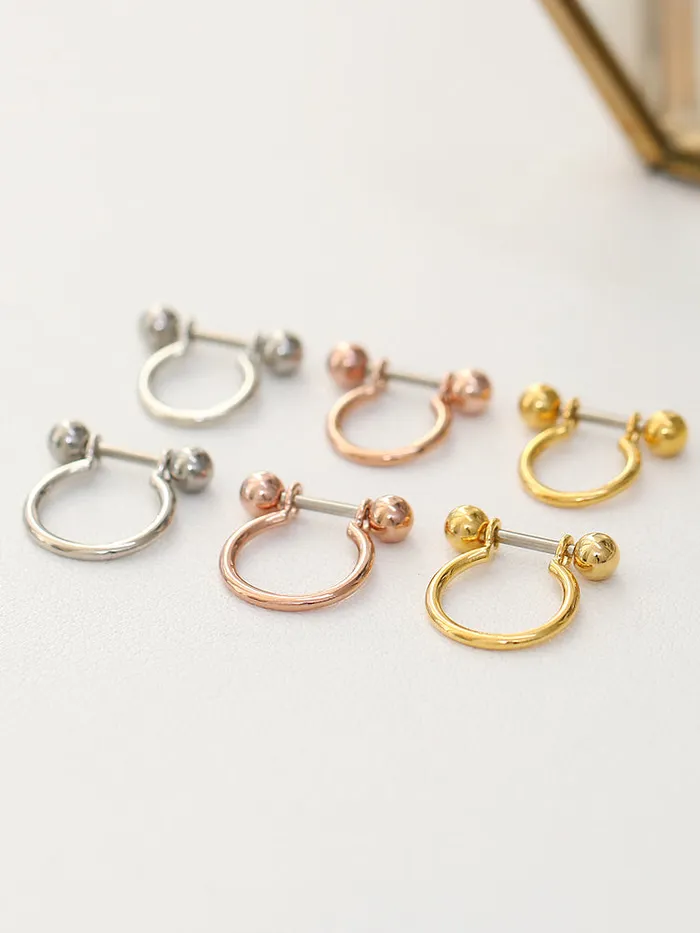 Horseshoe ring piercing MinimalBijoux Rings