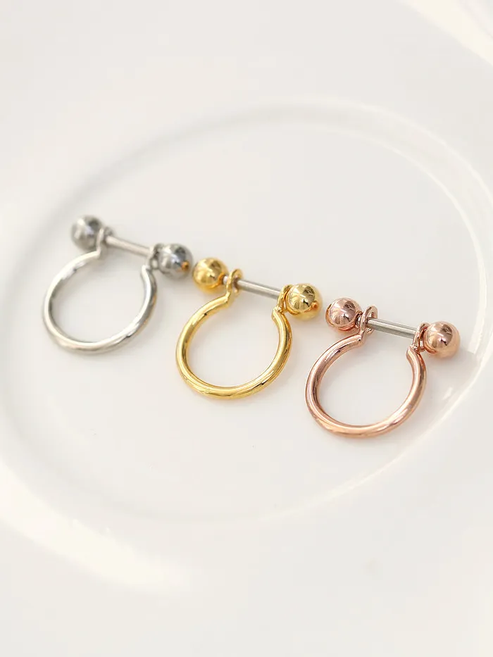 Horseshoe ring piercing MinimalBijoux Rings