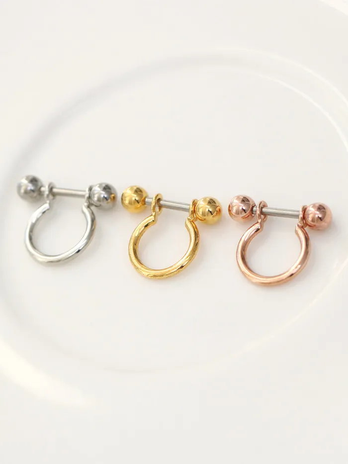 Horseshoe ring piercing MinimalBijoux Rings