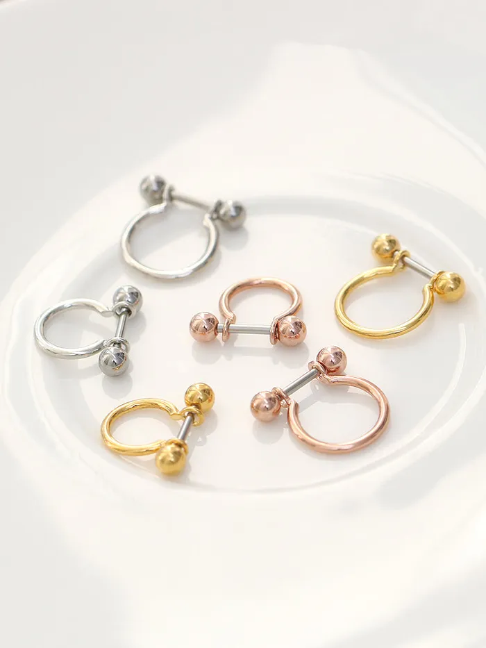 Horseshoe ring piercing MinimalBijoux Rings