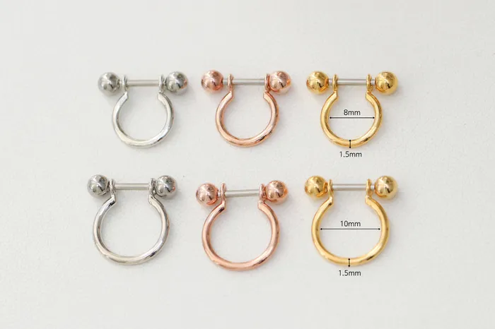 Horseshoe ring piercing MinimalBijoux Rings