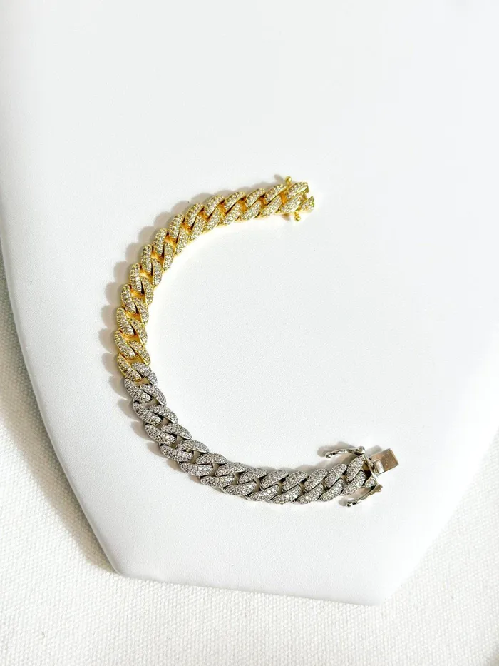 ICED CUBAN LINK BRACELET Mabel Love Boutique Bracelets