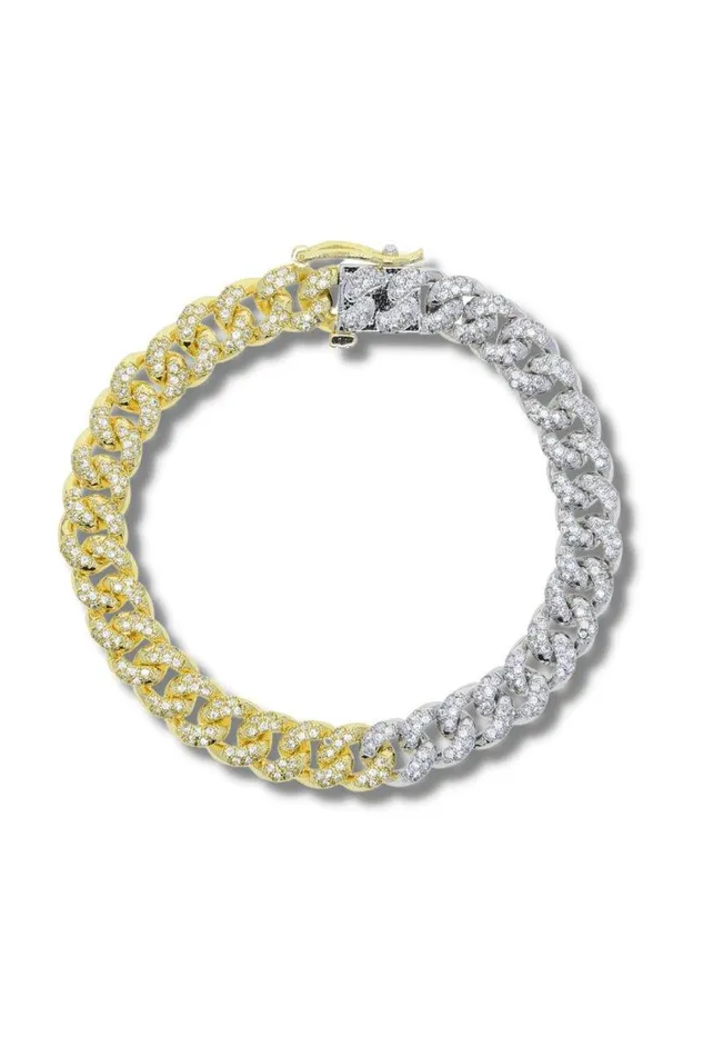 ICED CUBAN LINK BRACELET Mabel Love Boutique Bracelets