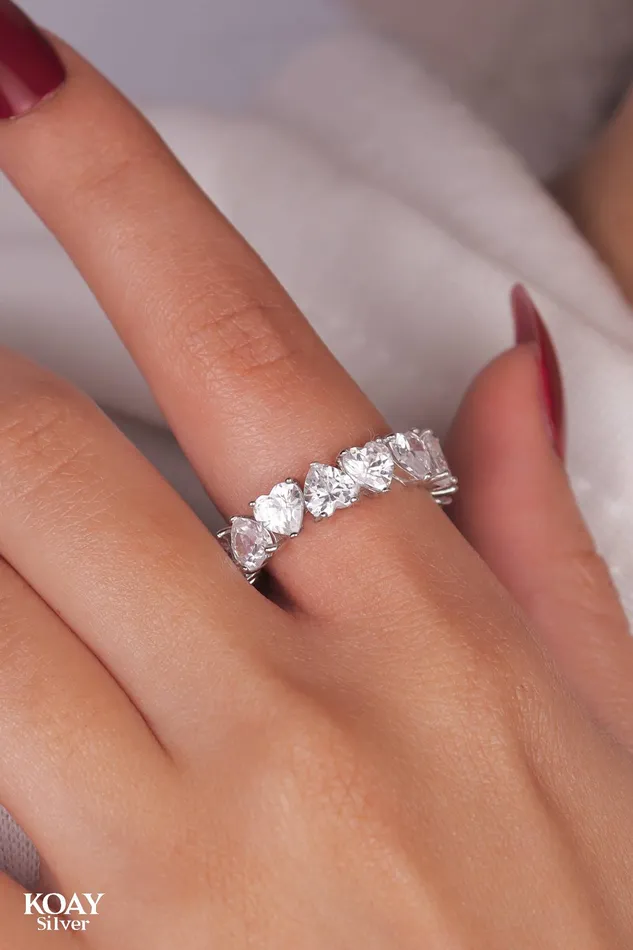 KOAY Silver Store Rings Zircon Ring 054 KOAY Silver Store Rings Zircon Ring 054