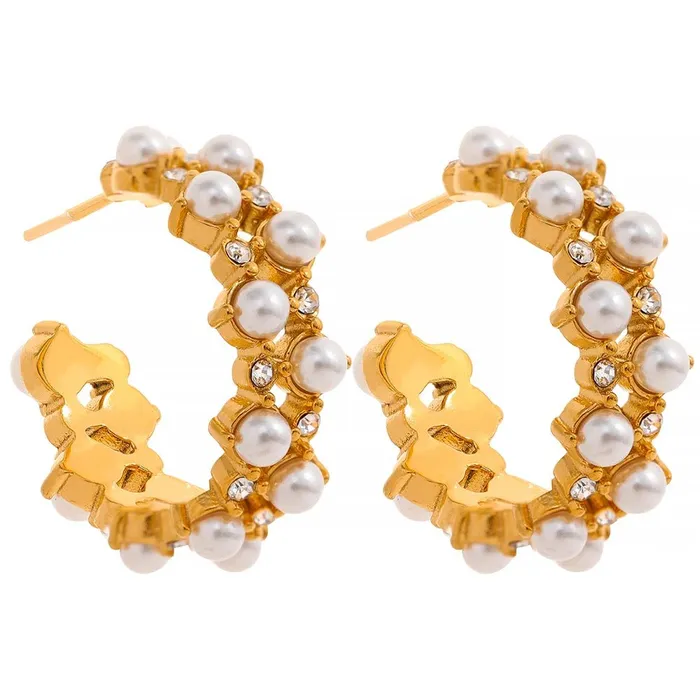 Mabel Love Co Earrings Margaret Hoop Earrings