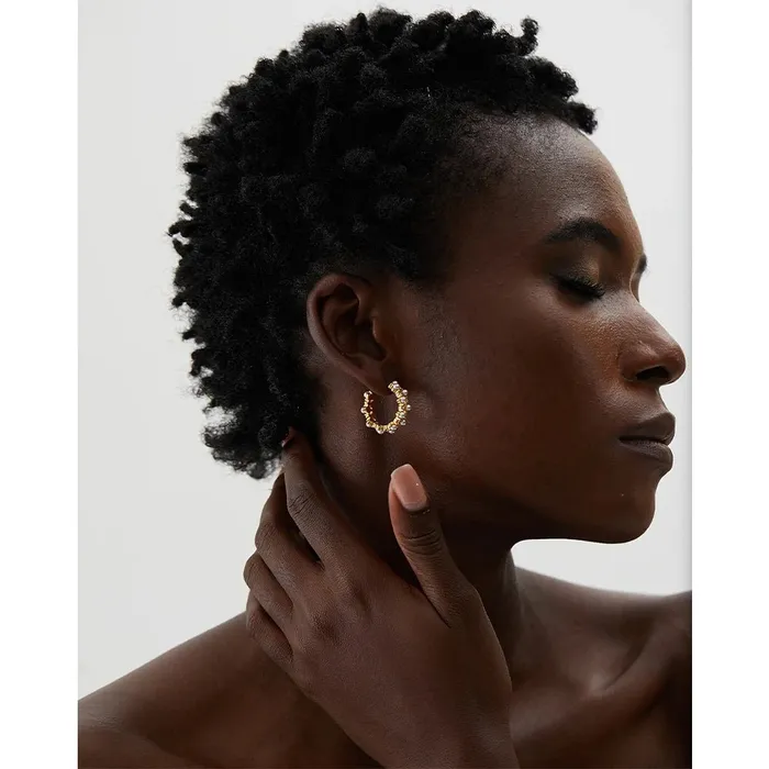 Mabel Love Co Earrings Margaret Hoop Earrings