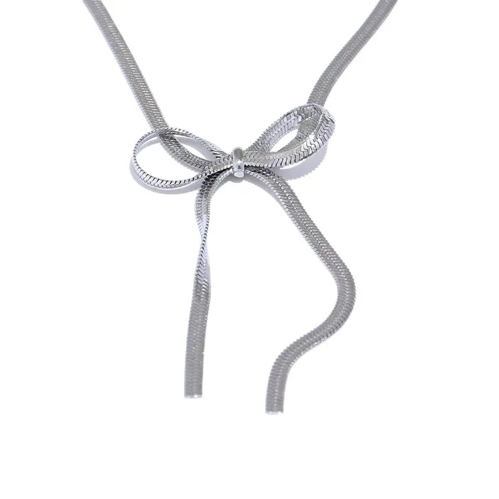 Mabel Love Co Necklaces Popular Bow knot Necklace