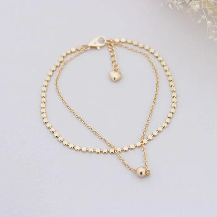 MinimalBijoux 14K Gold Layered Ball Bracelet Bracelets