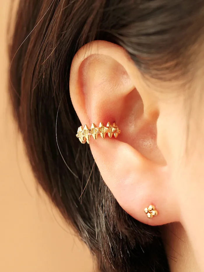 MinimalBijoux Earrings Clash Ear Cuff
