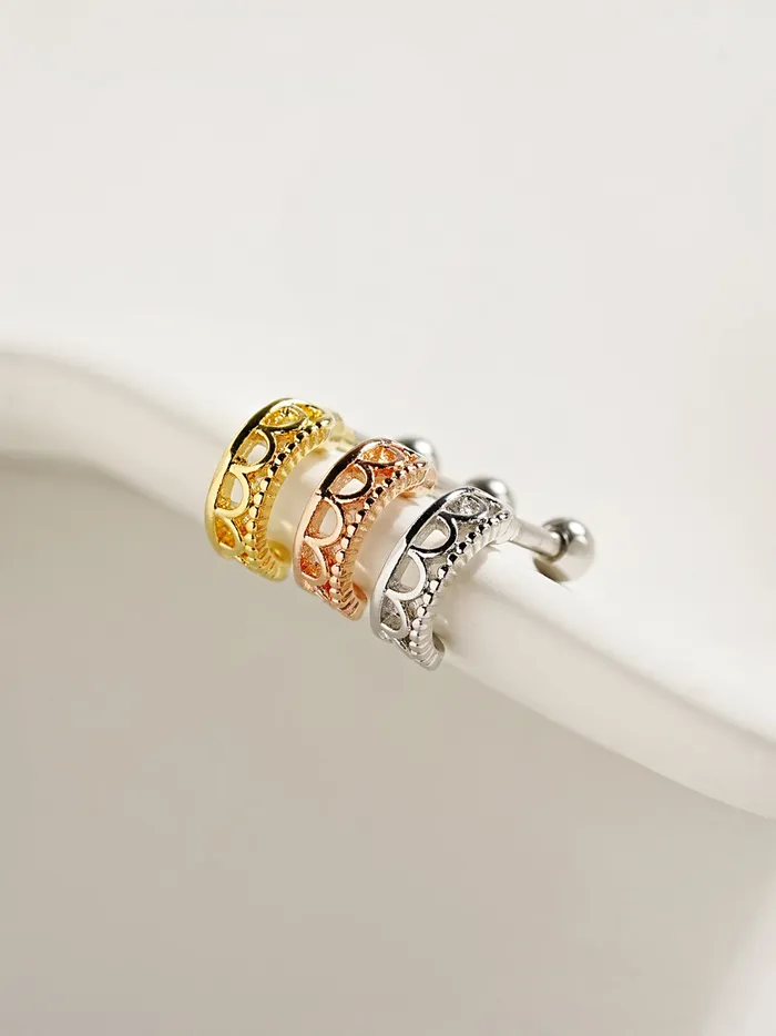 MinimalBijoux Earrings Sound Dotted Cartilage Ear Piercing 16G