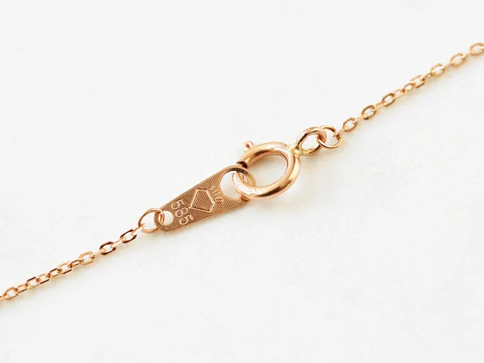 Necklaces 14K Gold Star Necklace MinimalBijoux
