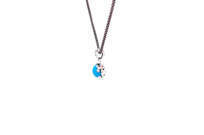 Necklaces Samuel B Glow Necklace Turquoise