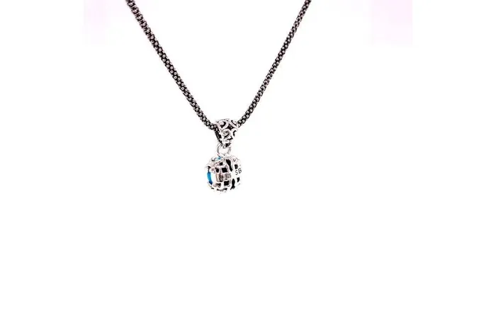 Necklaces Samuel B Glow Necklace Turquoise