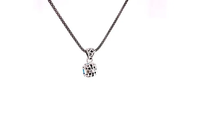 Necklaces Samuel B Glow Necklace Turquoise