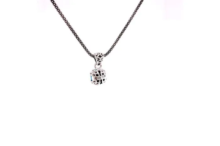 Necklaces Samuel B Glow Necklace Turquoise