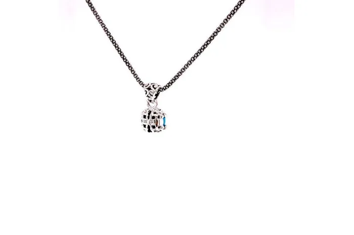Necklaces Samuel B Glow Necklace Turquoise