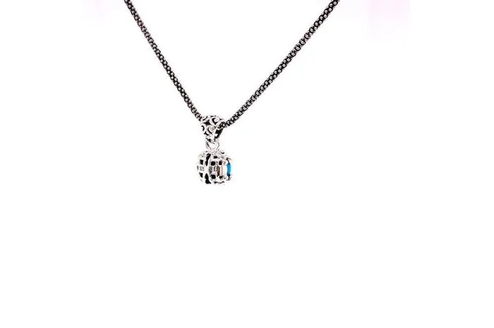 Necklaces Samuel B Glow Necklace Turquoise