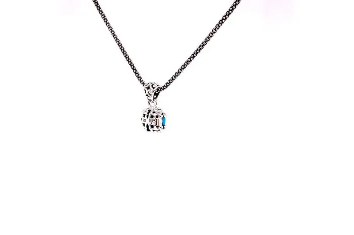 Necklaces Samuel B Glow Necklace Turquoise
