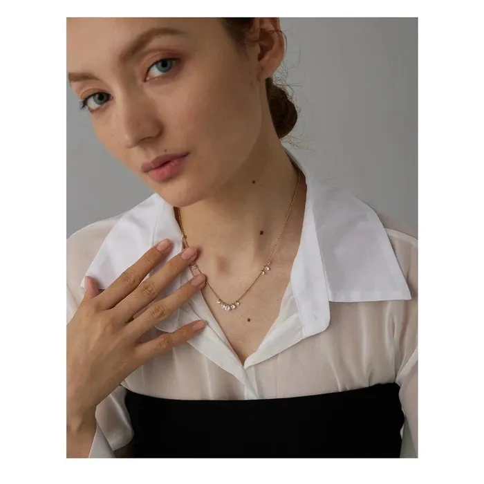 Necklaces Station Necklace Mabel Love