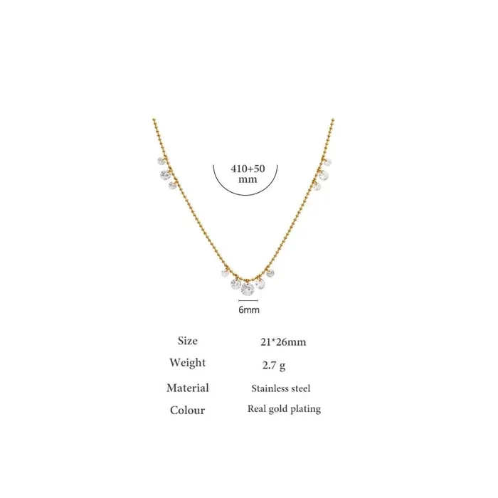 Necklaces Station Necklace Mabel Love
