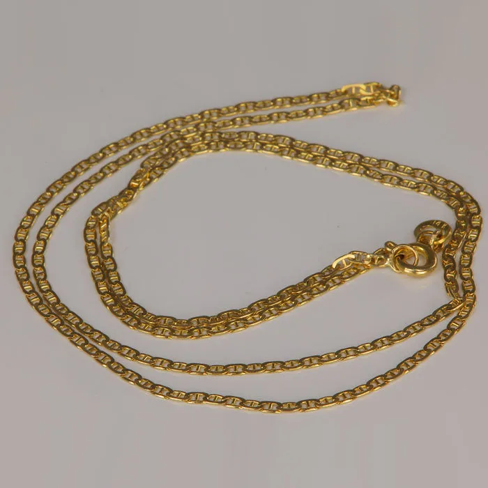 PreStyled Sets Moriartys Gem Art 14K Yellow Gold Anchor Link Chain 20