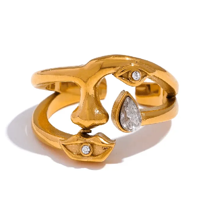 Rings Abstract Ring Mabel Love Co
