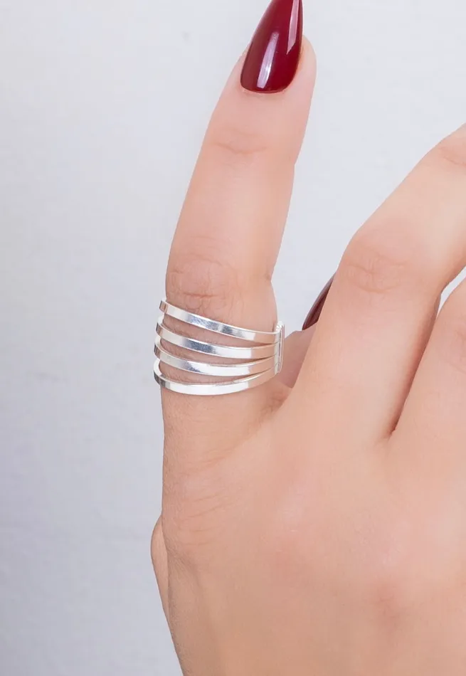 Rings KOAY Silver Store Plain 0123 Ring