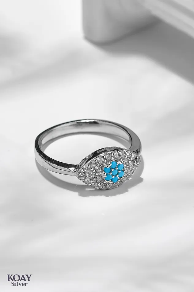 Rings Turquoise 04 Ring KOAY Silver Store