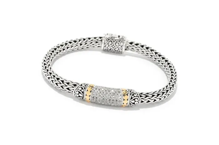Samuel B Bracelets Ubud Bracelet White Topaz