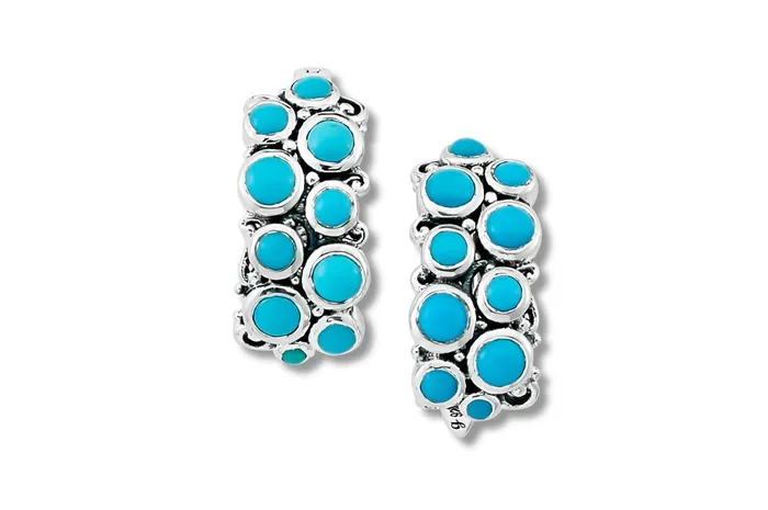 Sari Earrings Turquoise Samuel B Earrings