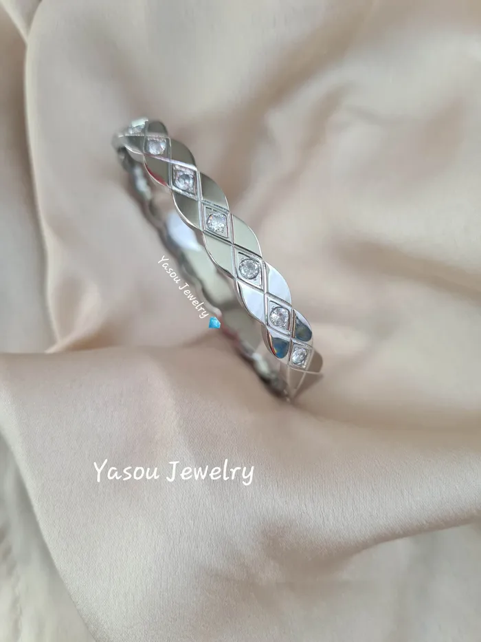 Soha Bijoux Bracelets Bracelet Dahab Diamant Argent d 6 cm