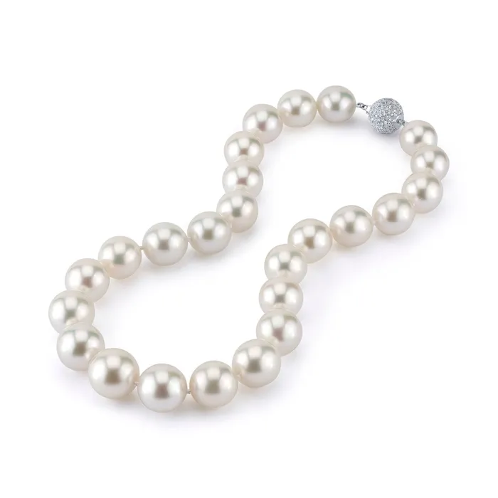 SPT Necklaces White South Sea Pearl Necklace 15162mm AAAA Quality