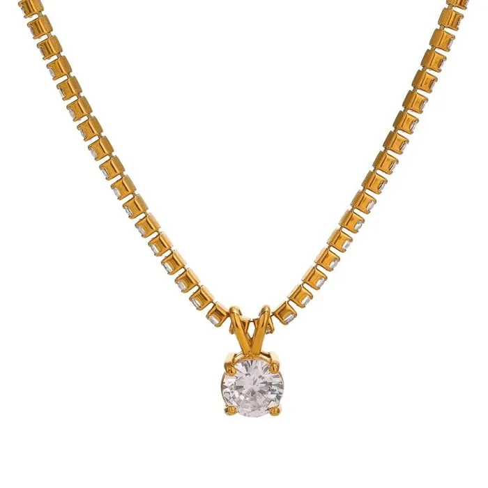 Tennis Necklace Mabel Love Co Necklaces