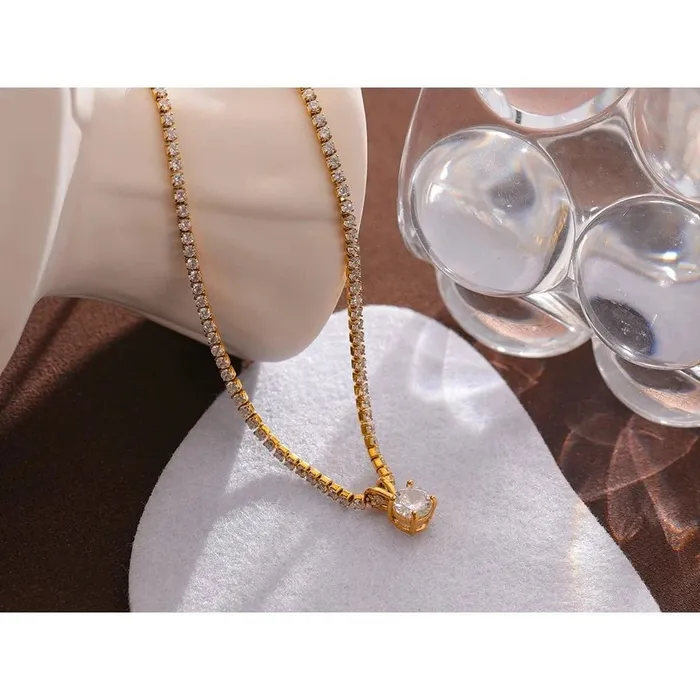 Tennis Necklace Mabel Love Co Necklaces