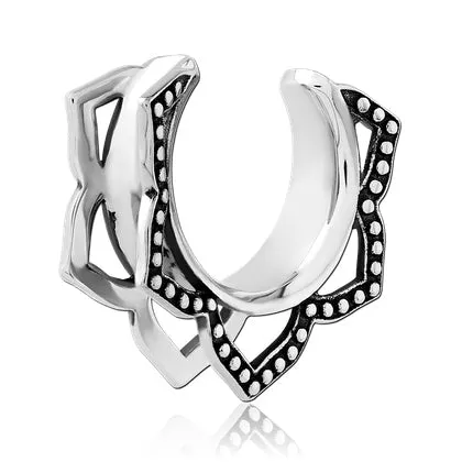 Tulsa Body Jewelry Beaded Stainless Saddle Spreaders Bracelets