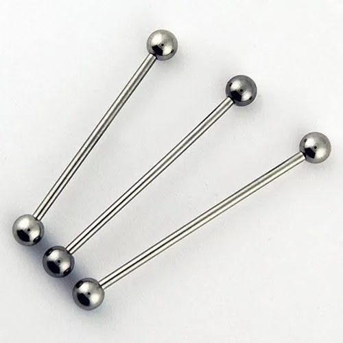 Tulsa Body Jewelry Bracelets 10g Stainless Industrial Barbell
