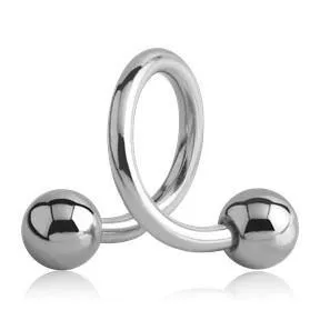Tulsa Body Jewelry Bracelets Stainless Spiral Barbell