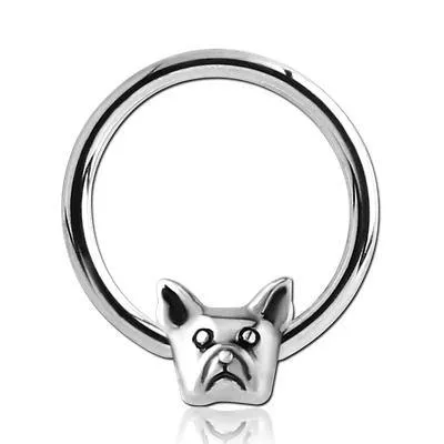 Tulsa Body Jewelry Rings 14g Stainless Captive Frenchie Bead Ring