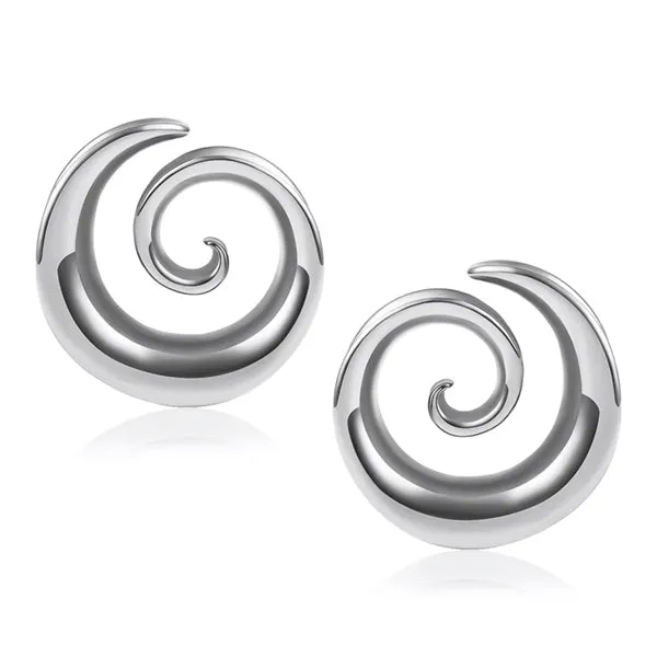 Tulsa Body Jewelry Spiral Stainless Tunnels Bracelets